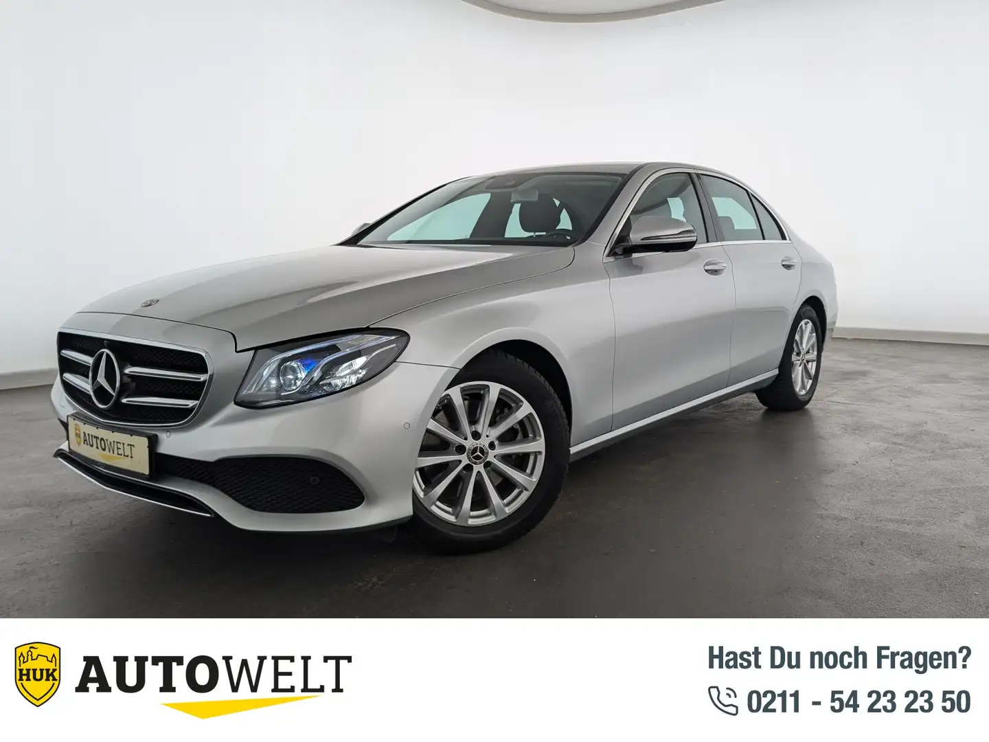 Mercedes-Benz E 200 E 200 Avantgarde (EURO 6d-TEMP) LED+NAVI+SHZ+360 Argent - 1