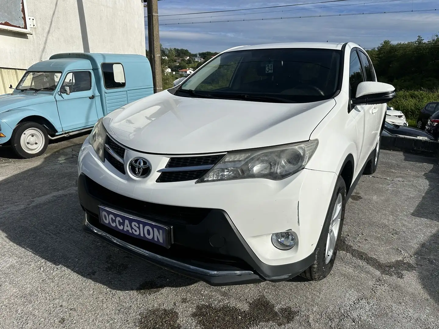 Toyota RAV 4 124 D-4D LIFE 2WD Blanc - 2