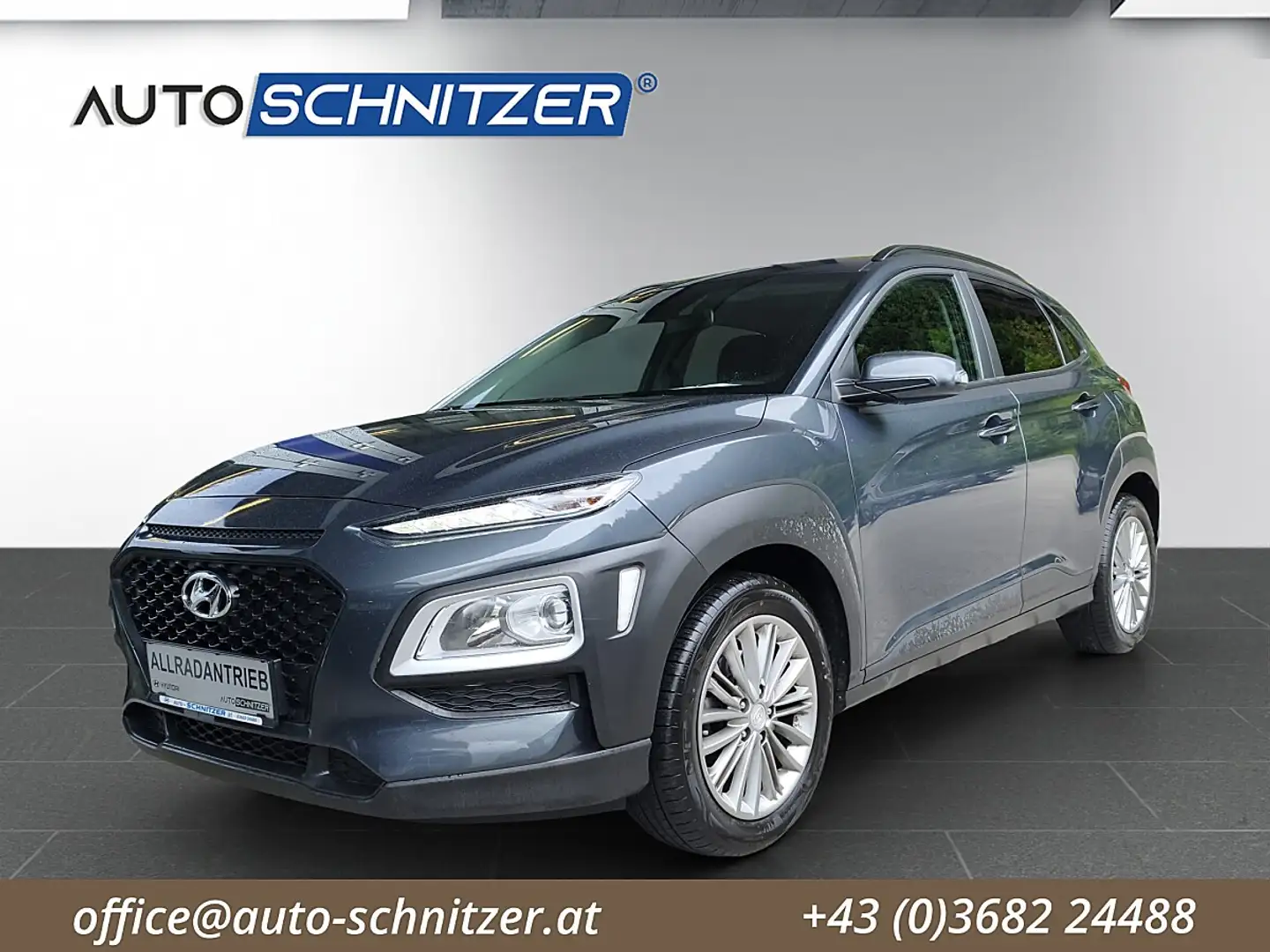 Hyundai KONA Kona 1,6 CRDi 4WD Level 3 Plus DCT Aut. Grau - 1