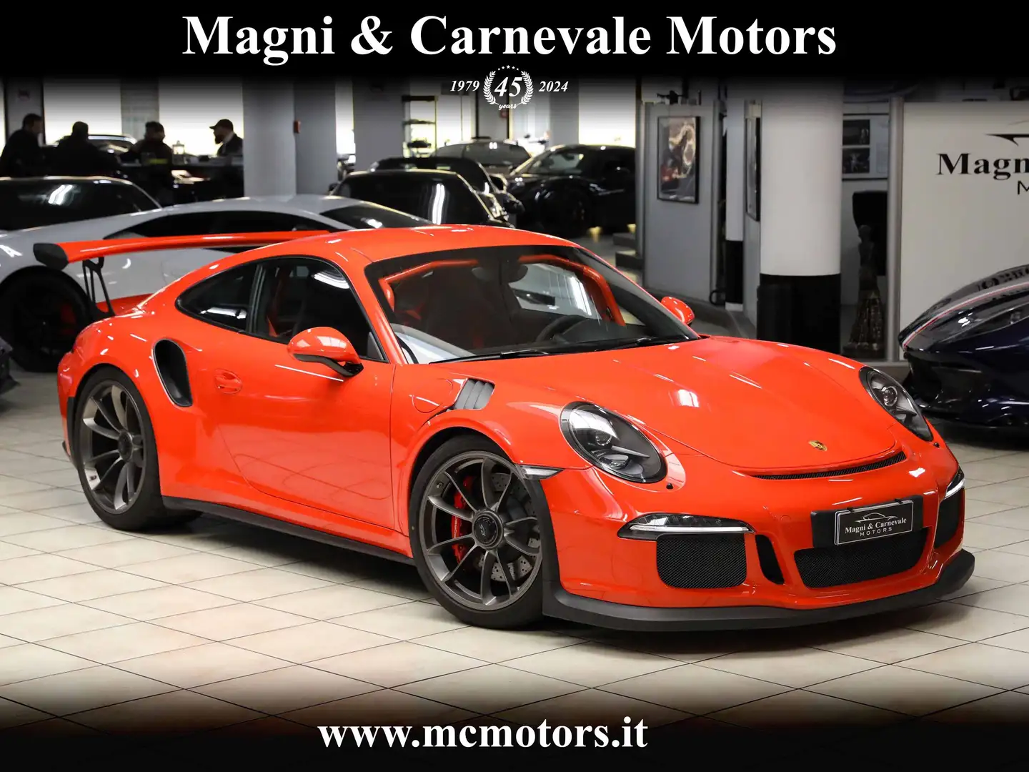Porsche 991 GT3 RS|ROLL BAR|SPORT-CHRONO|CARBON SEATS|PCM Orange - 1