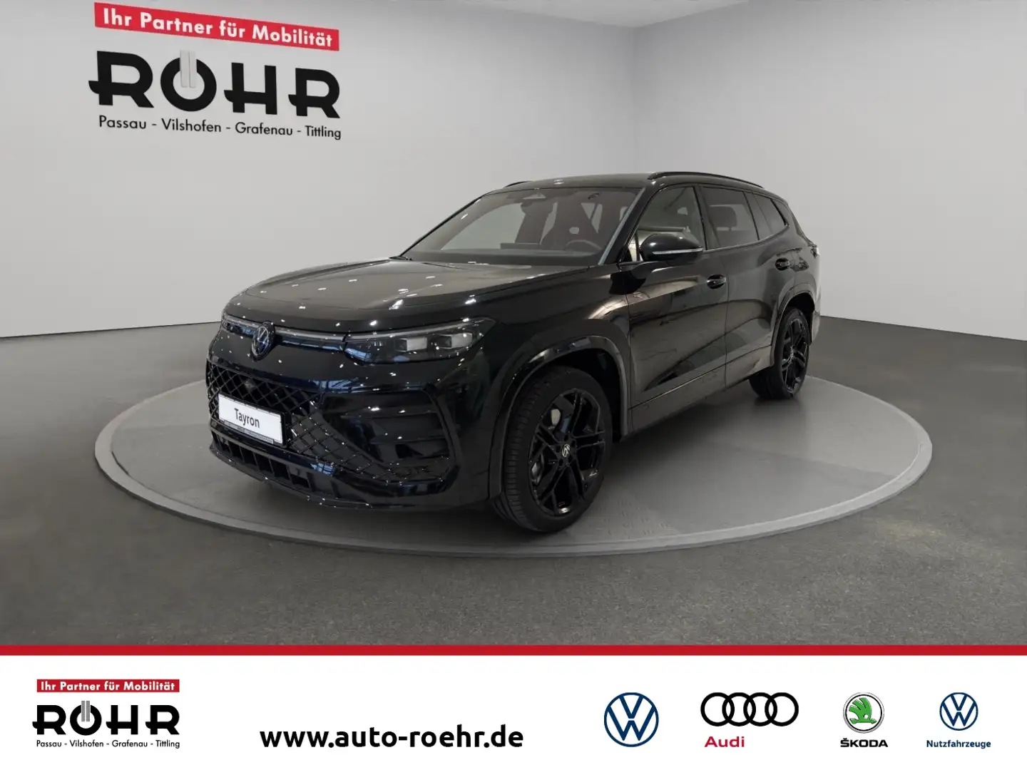 Volkswagen Tayron R-Line (WR/AHK/BlackStyle) 2.0 l TDI 4MOTION 142 k Negro - 1