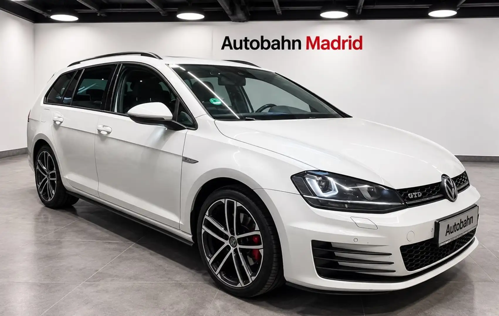 Volkswagen Golf Variant GTD 2.0 TDI 184CV DSG BMT Blanco - 2