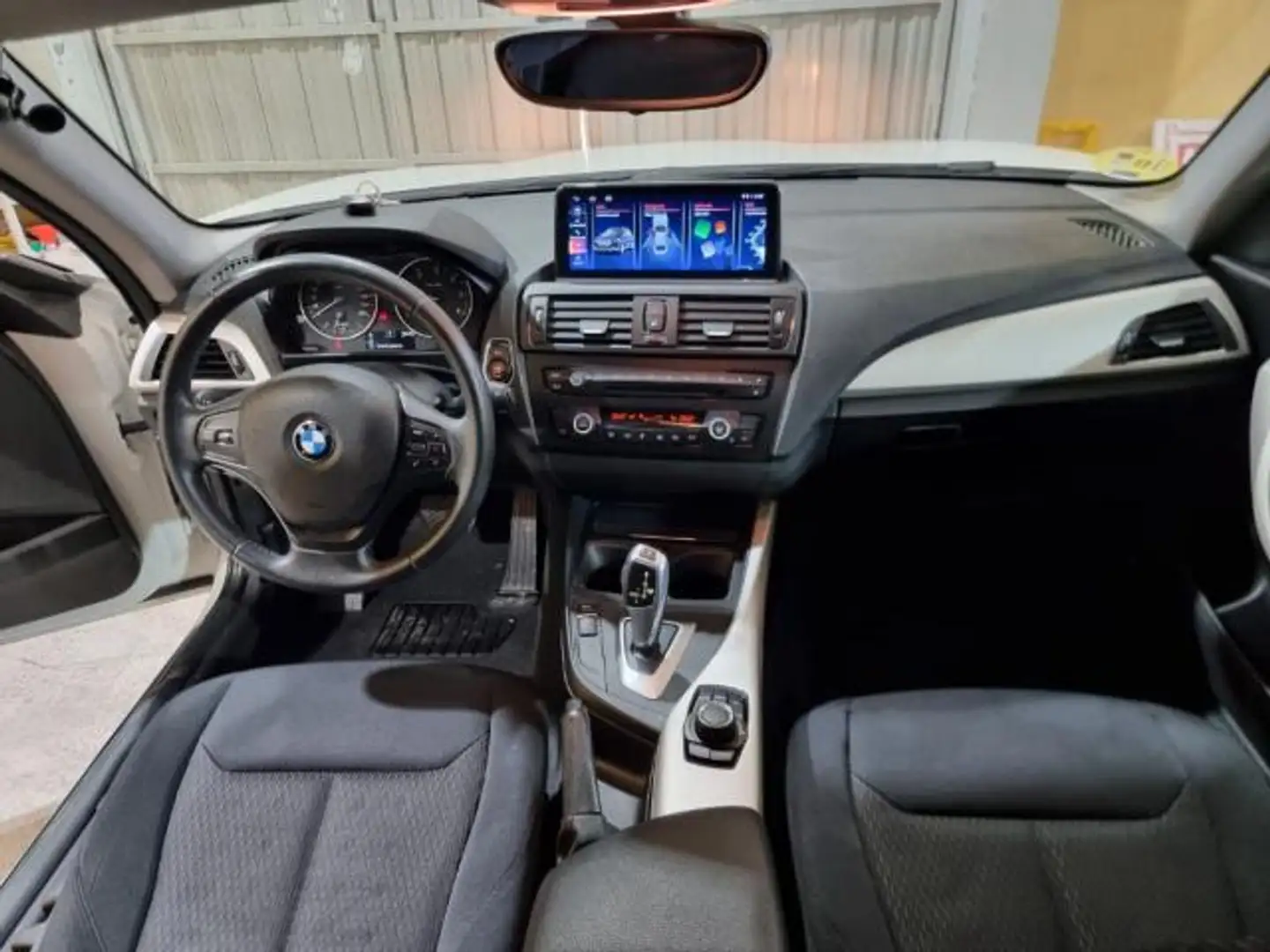 BMW 118 118dA Blanc - 2