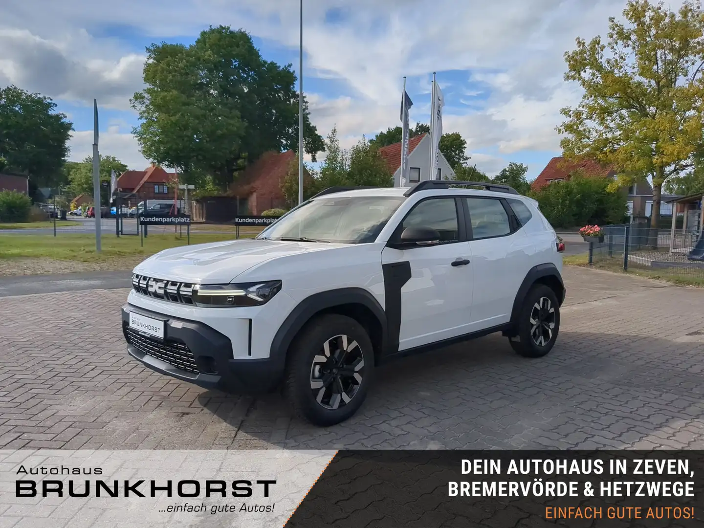 Dacia Duster TCe 100 LPG  Essential+Alu+GJR+Klima+PDC Weiß - 1