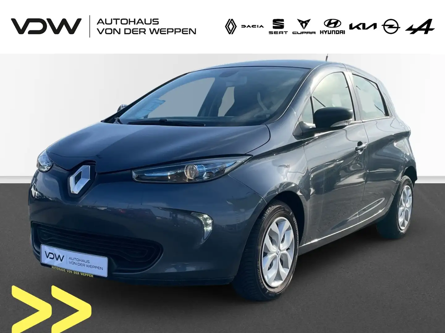 Renault ZOE Life !! incl. Batterie 23 kWh*NAVI*KLIMAUTOM Gris - 1