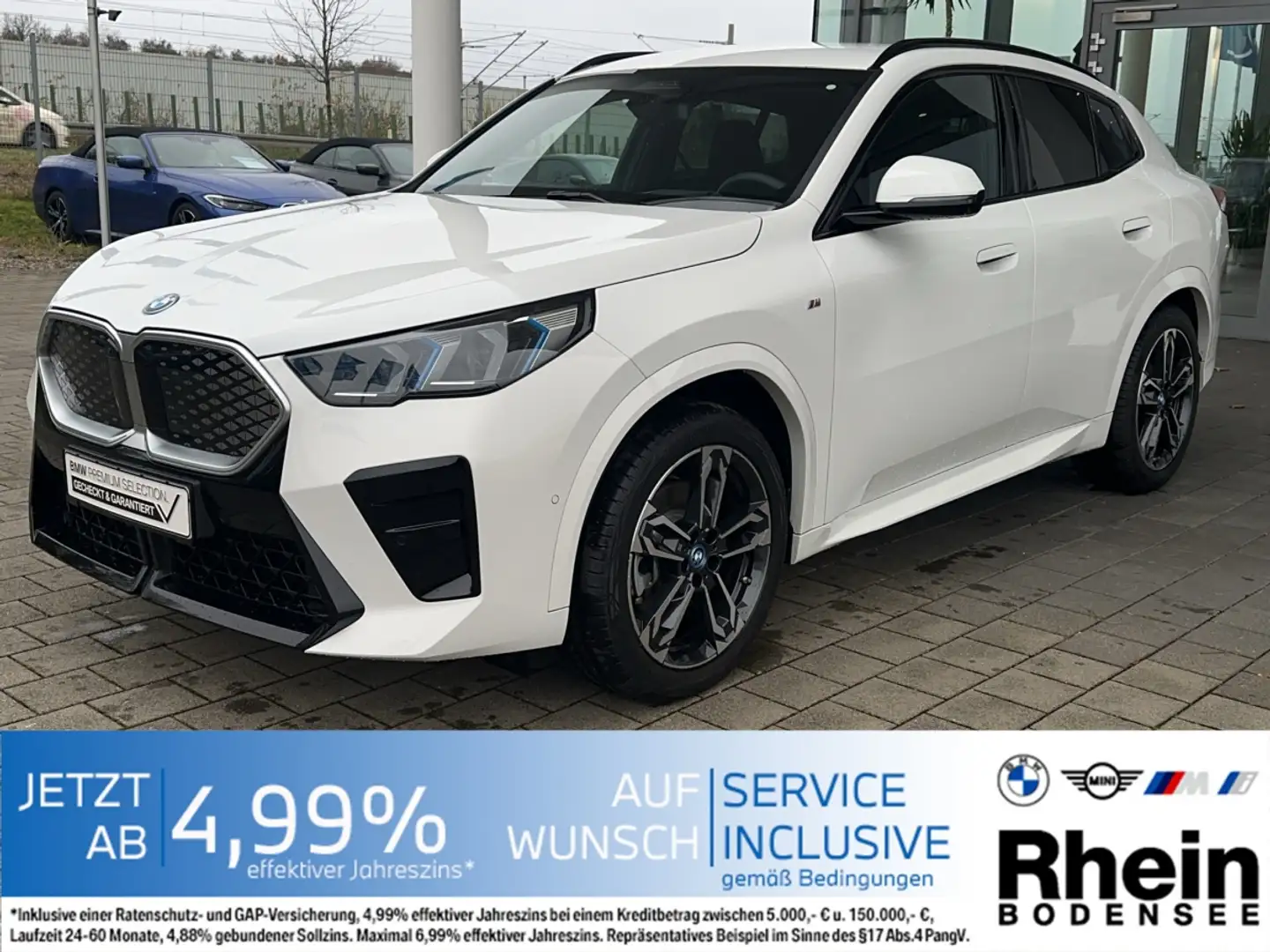 BMW iX2 xDrive30 M Sportpaket 360° ACC HeadUp Alb - 1