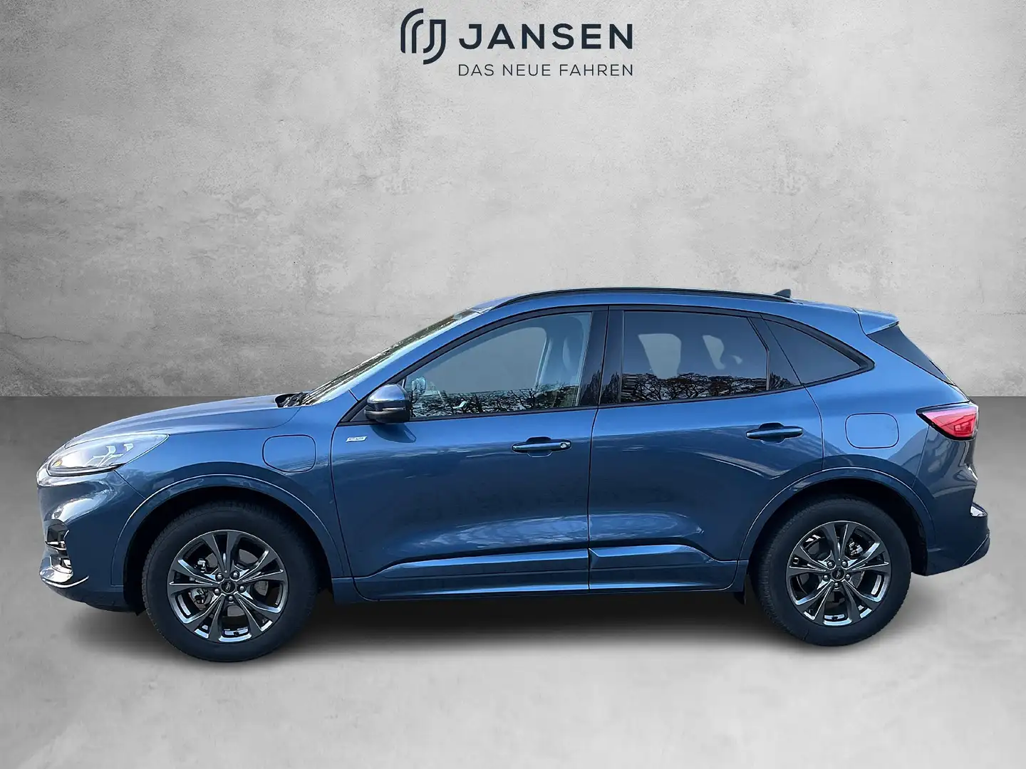 Ford Kuga Plug-In Hybrid ST-Line X+AHK+HEAD UP Bleu - 2