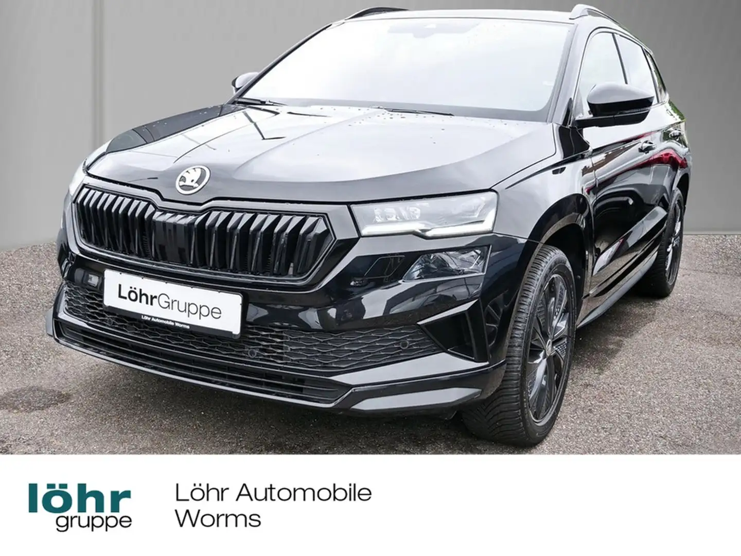 Skoda Karoq 2.0 TSI Sportline 4x4 *PANORAMA*MATRIX-LED*NAVI* Schwarz - 1