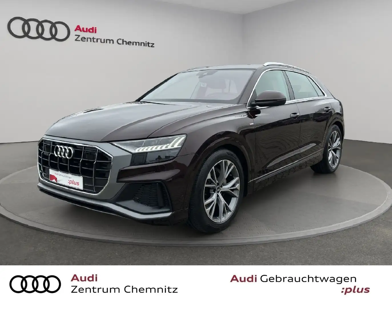 Audi Q8 50 TDI qu. tiptr. AHZV+AIR+HD+B&O+HEAD Braun - 1