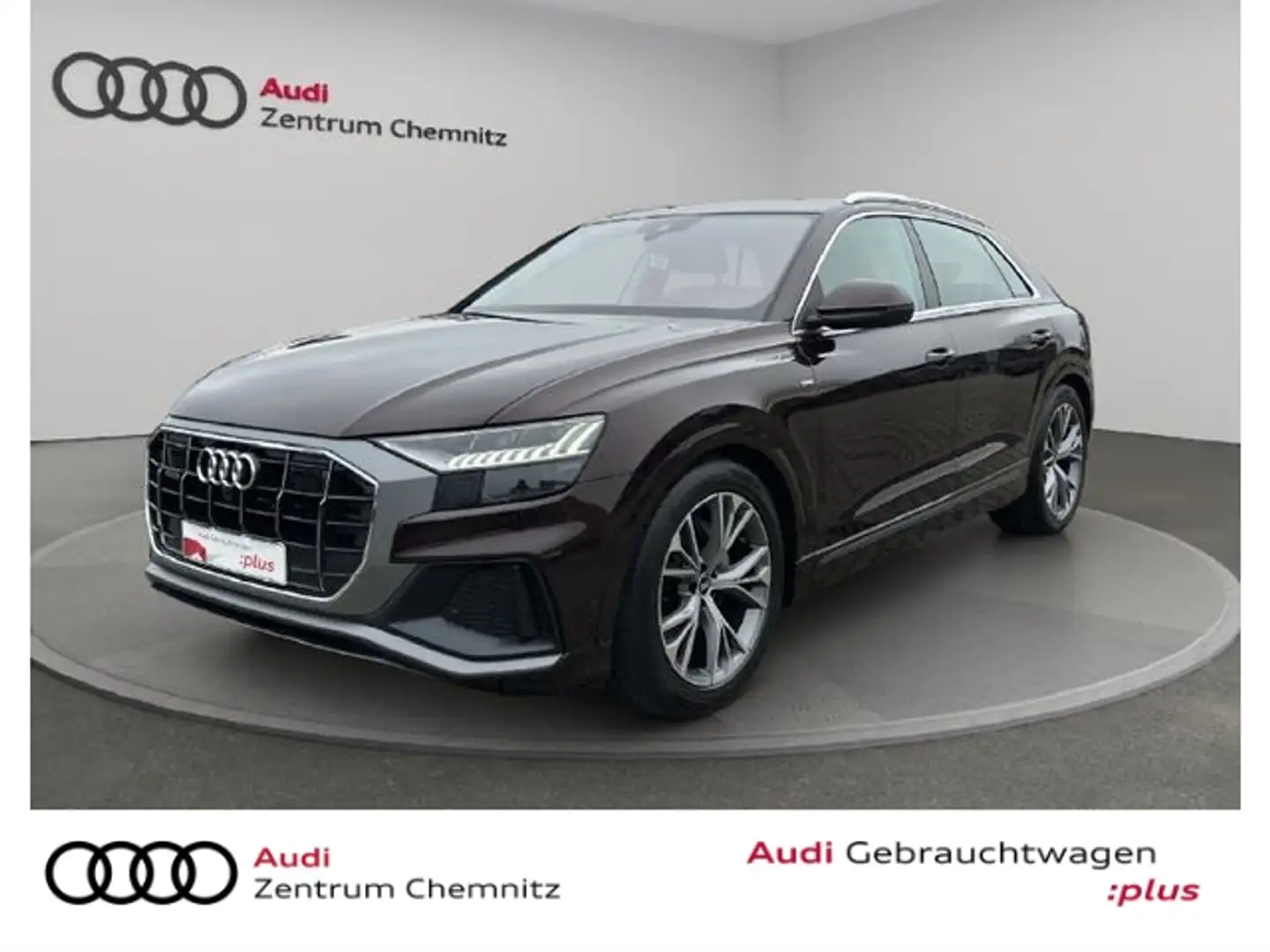 Audi Q8 50 TDI qu. tiptr. AHZV+AIR+HD+B&O+HEAD Braun - 1