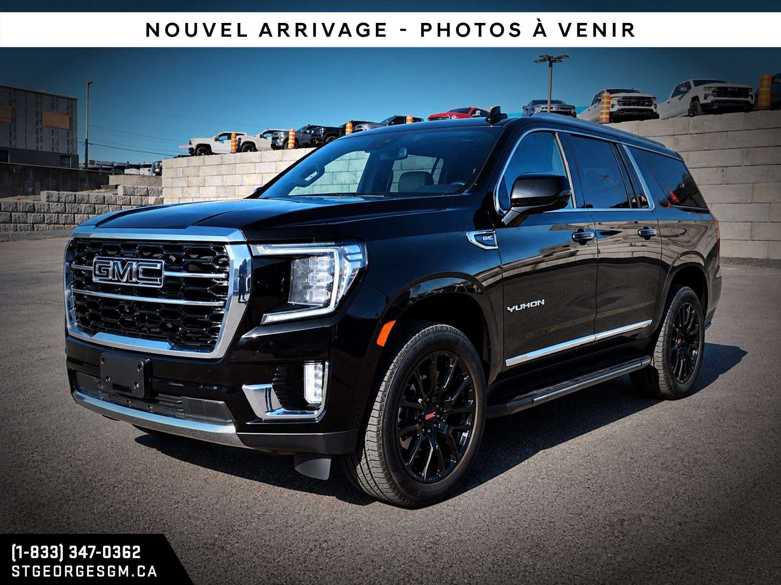 2024 GMC Yukon SLT | 5.3L | TOIT | ROUE 22 | SYSTEME BOSE
