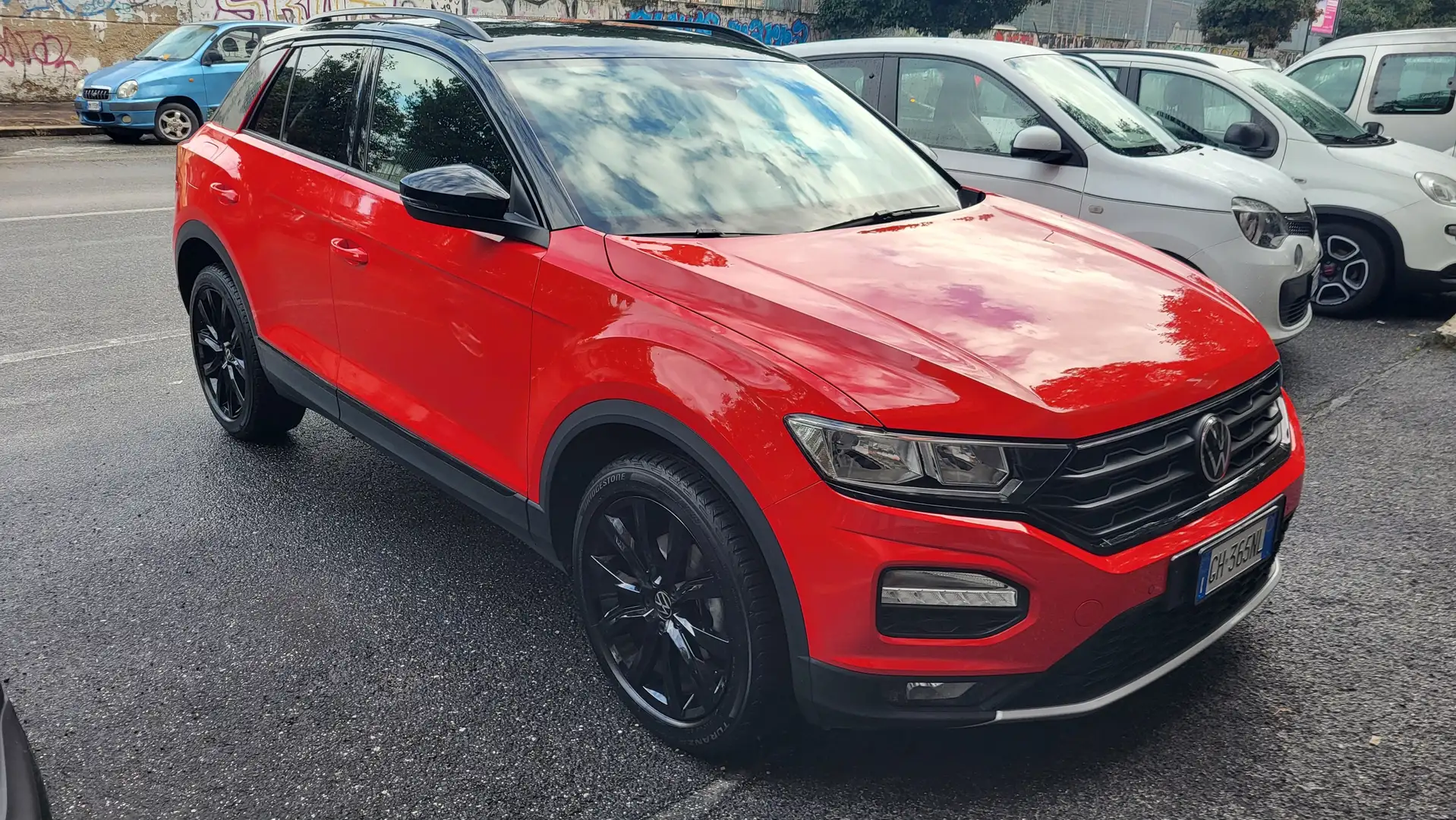 Volkswagen T-Roc T-Roc 1.0 tsi Style 110cv Rouge - 1