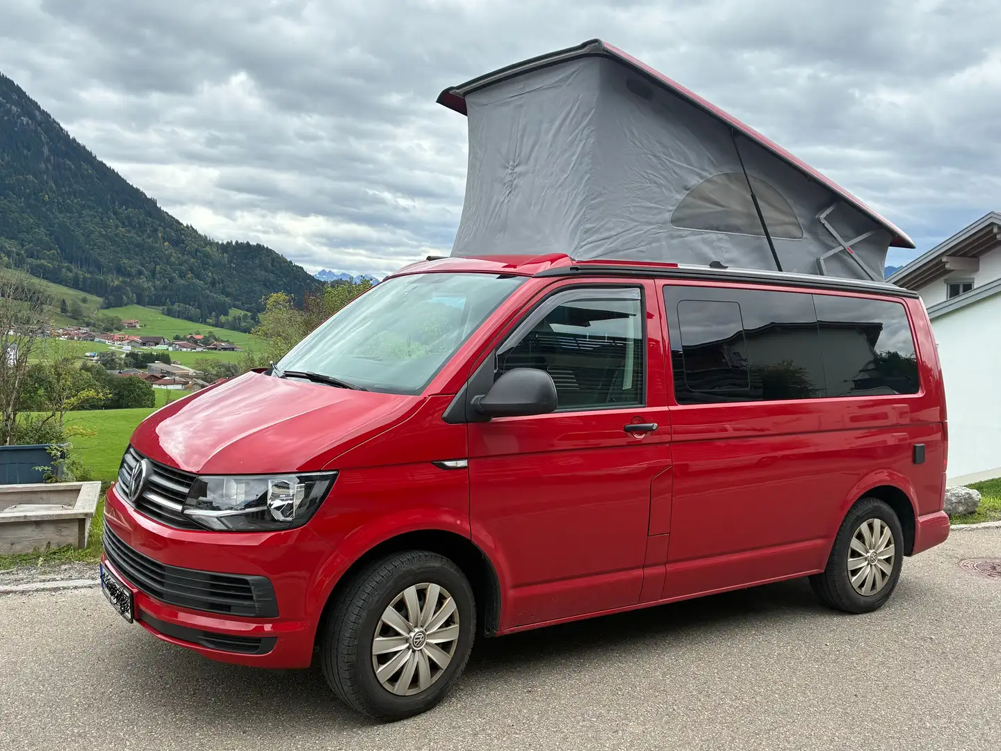 Volkswagen T6 California Transporter T6 Kurz EU5 Rot - 1