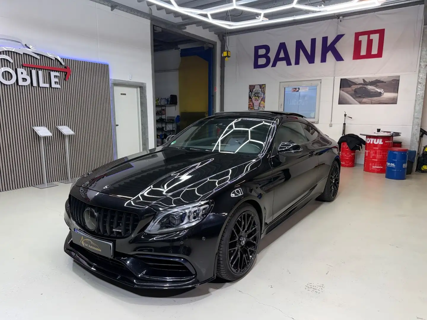 Mercedes-Benz C 63 AMG Coupe Burmester Panorama Performance Negro - 2