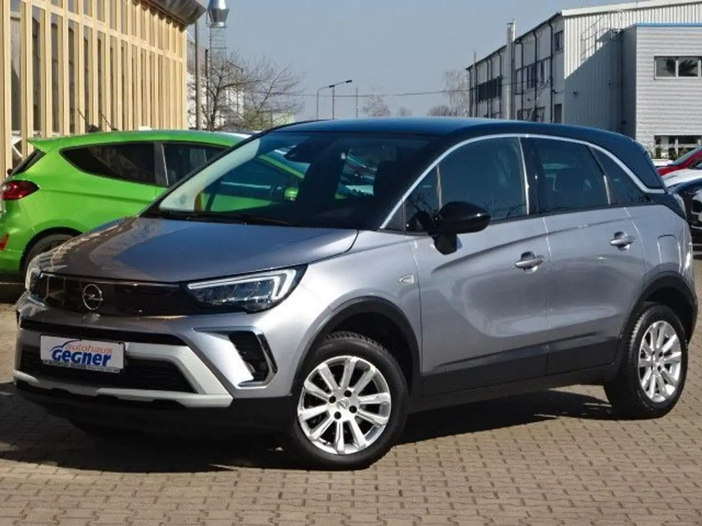 Opel Crossland X Crossland 130PS Autm. Elegance Navi L-/SHZ Grau - 2