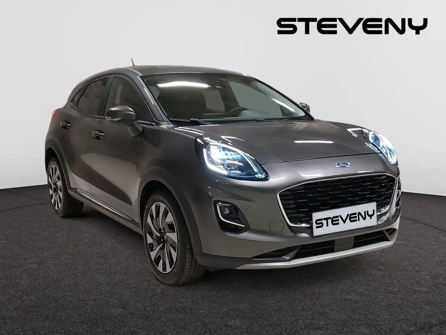 Ford Puma TITANIUM 1.0 EcoBoost 125CV mHEV *DEMO*GPS* Gris - 2