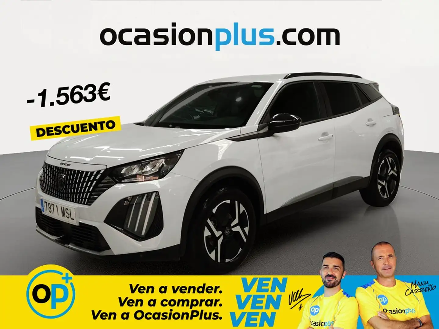 Peugeot 2008 1.2 PureTech S&S Allure EAT8 130 Blanco - 1