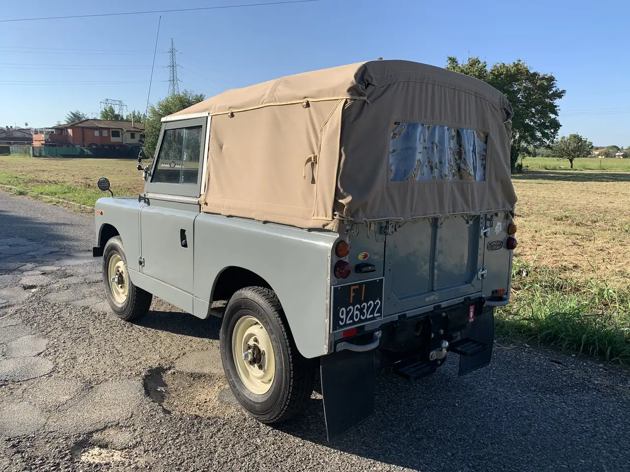 Land Rover Series Autocarro Telonato Guida Dx, foto 3