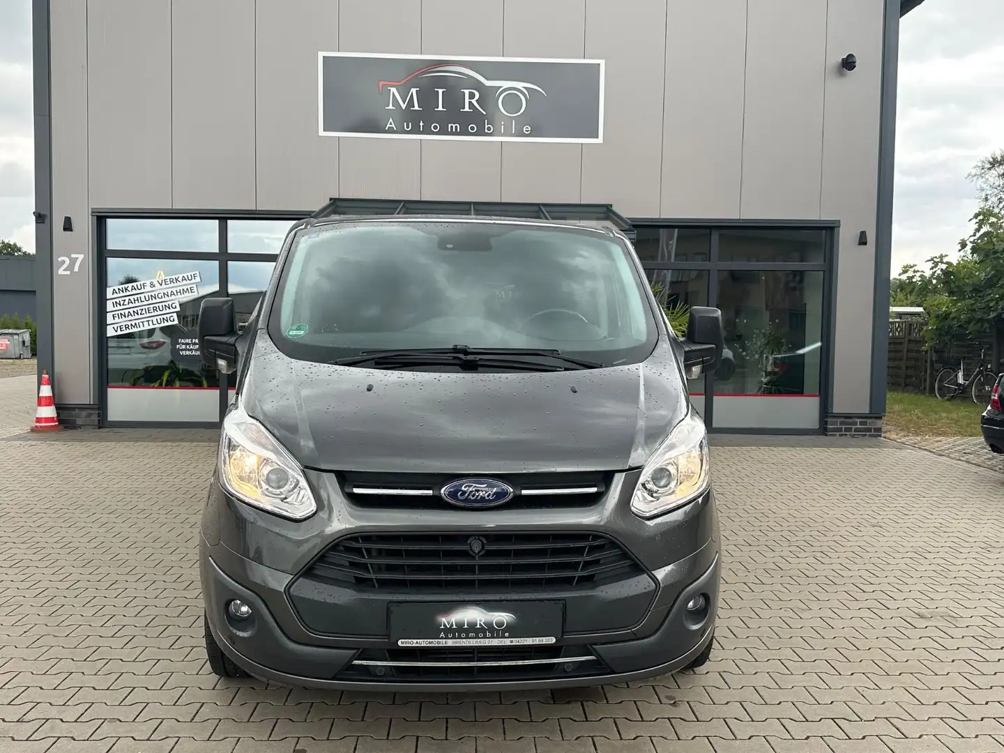 Ford Transit Custom / 8-SITZER/ KAMERA/ AHK/ SHZ Grau - 2