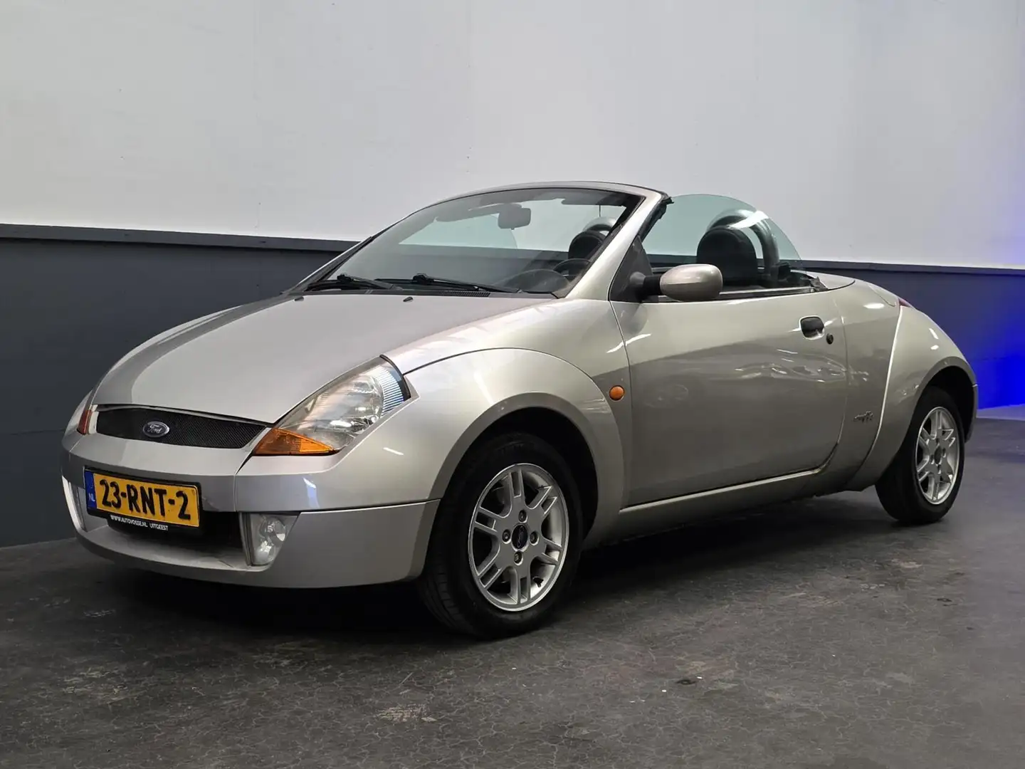 Ford Streetka 1.6 | Nw APK-Airco-Stoelverw.-Inruilkoopje! Grijs - 2