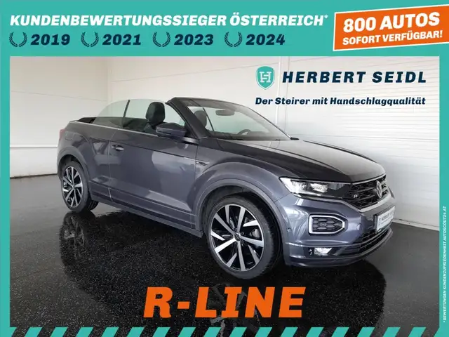 Volkswagen T-Roc Cabrio R-LINE 1,5 TSI DSG *LED MIT FLA / 19 ZOLL / VIRTUELL / NAVI / AHV & KAMERA / ACC / KEYLESS*