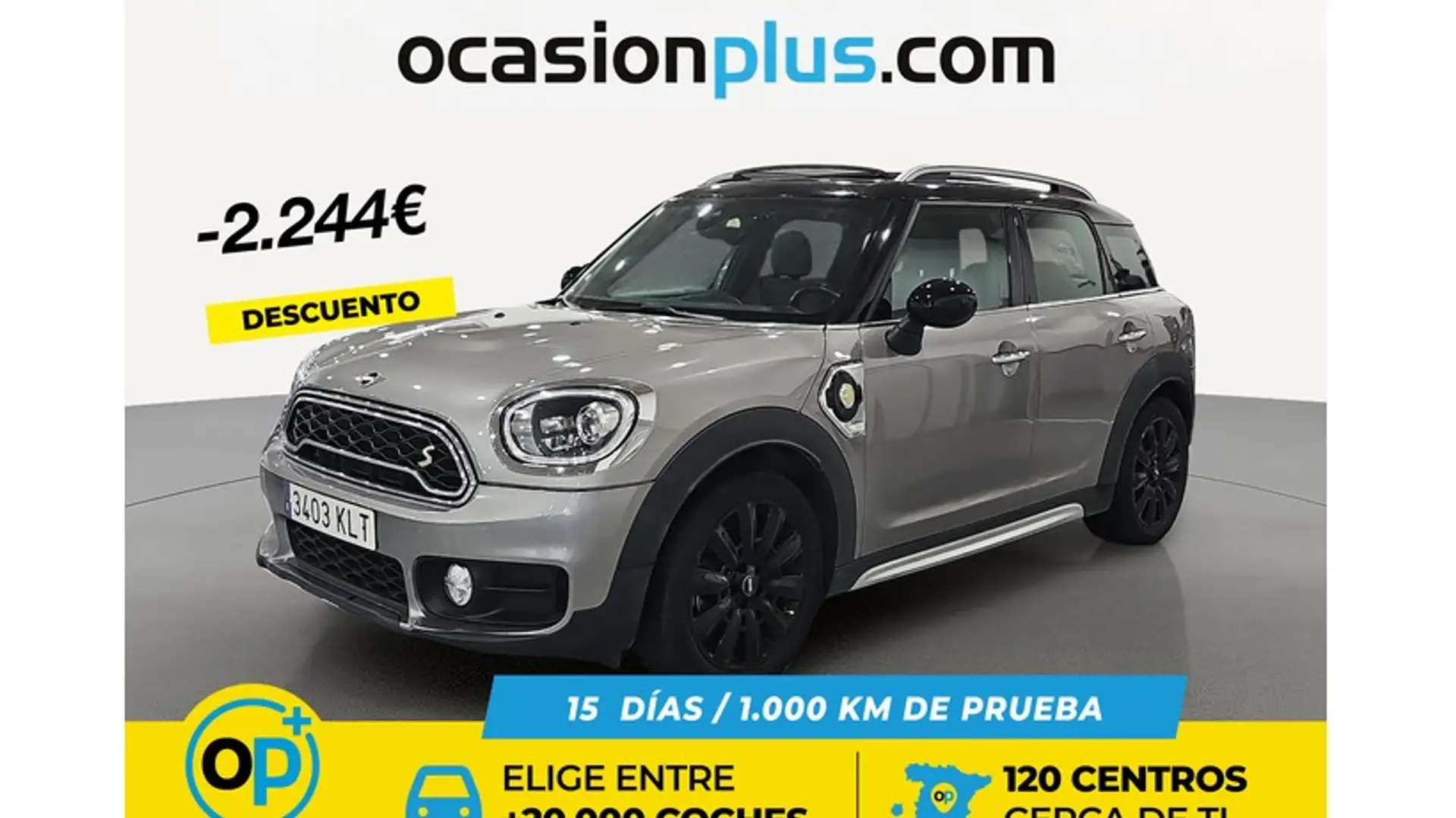 MINI Cooper Countryman S E ALL4 Plateado - 1