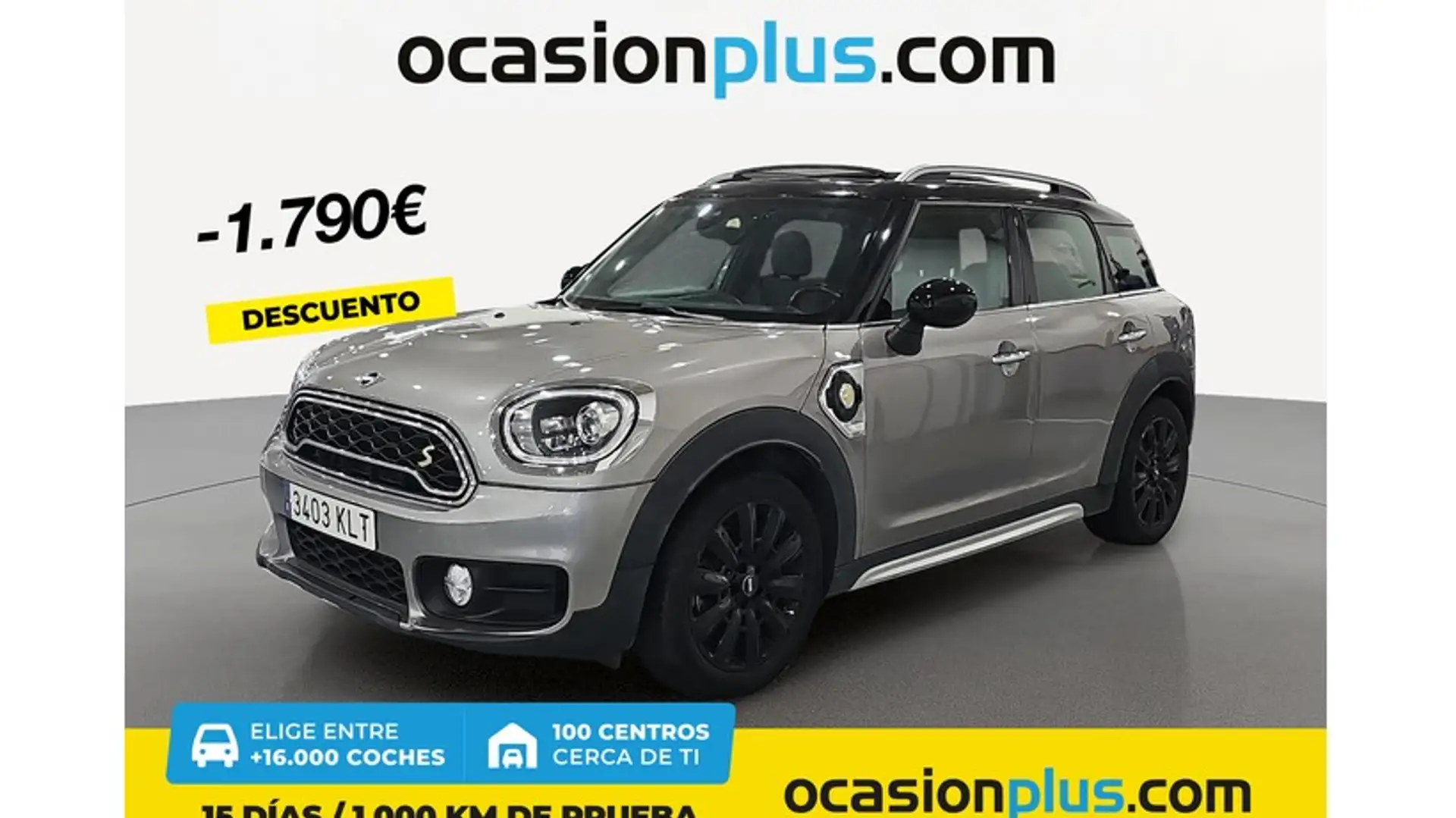 MINI Cooper Countryman S E ALL4 Plateado - 1