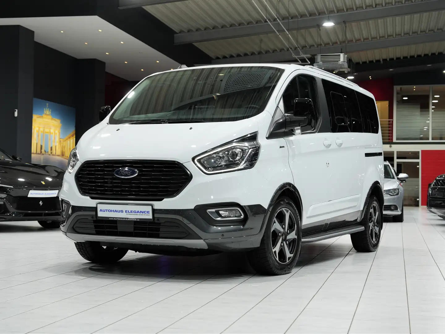 Ford Tourneo Custom /Transit Custom 320 L1 Active*LED*AHK*R17 Weiß - 1