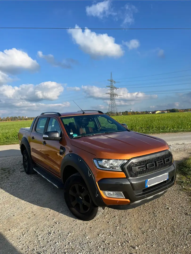 Ford Ranger Autm. Wildtrak Orange - 2