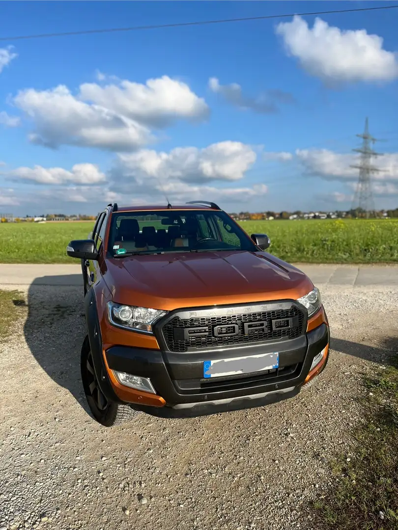 Ford Ranger Autm. Wildtrak Orange - 1
