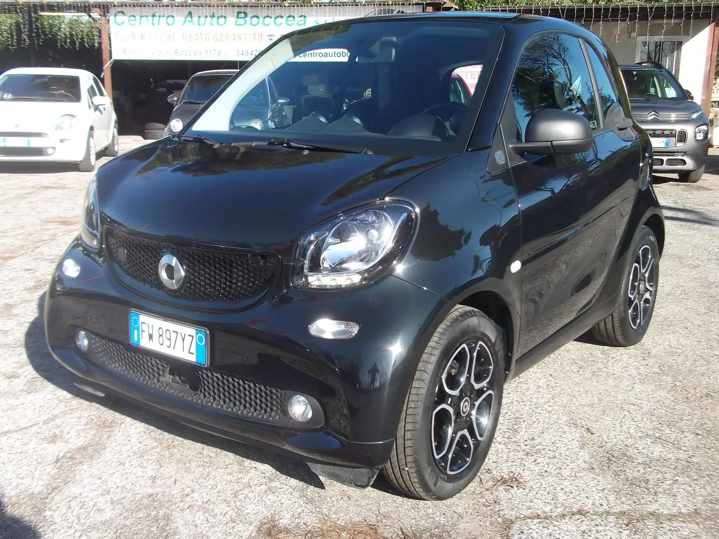 smart forTwo Fortwo eq Passion my19 Black - 1
