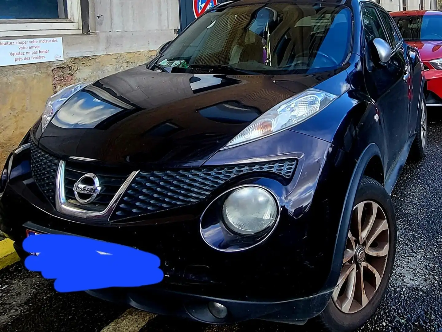 Nissan Juke 1.5 dCi 2WD Acenta+Sport Pack ISS Paars - 1