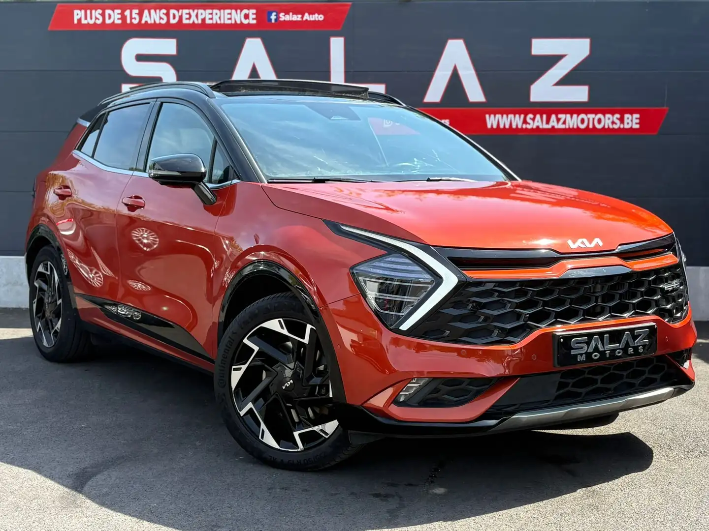Kia Sportage 1.6 T-GDi AWD PHEVGT Line_TVA21%_GAR KIA_TOITPANO_ narančasta - 1
