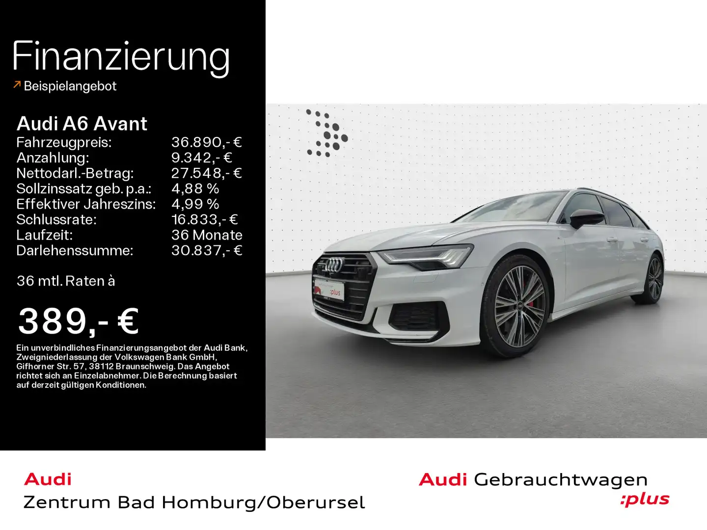 Audi A6 55 TFSI e quattro sport*Navi*Matrix*Alu Bianco - 1