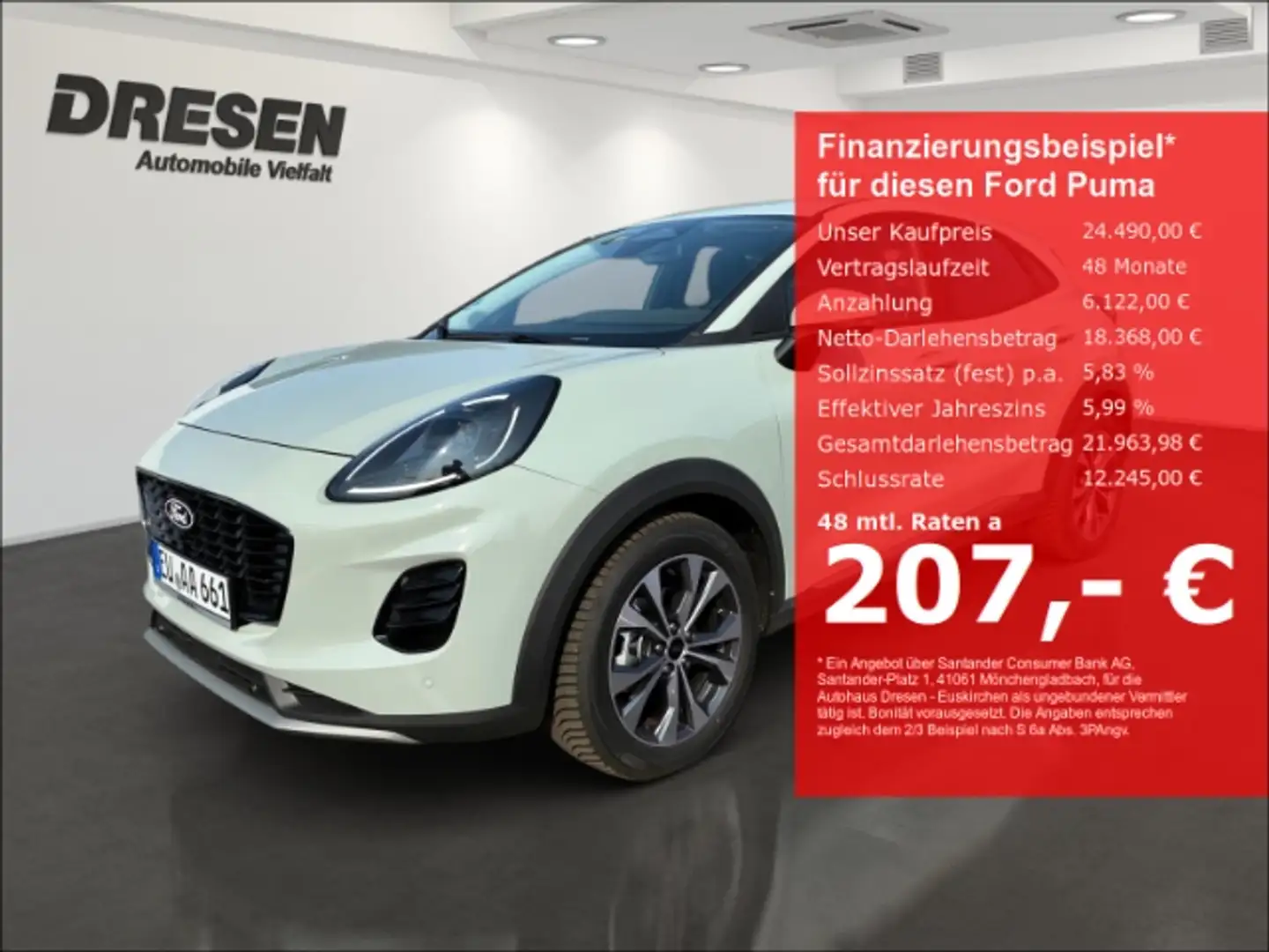 Ford Puma 1.0 EcoBoost Mild Hybrid Winter-Paket/ Klimaauto./ Grau - 1