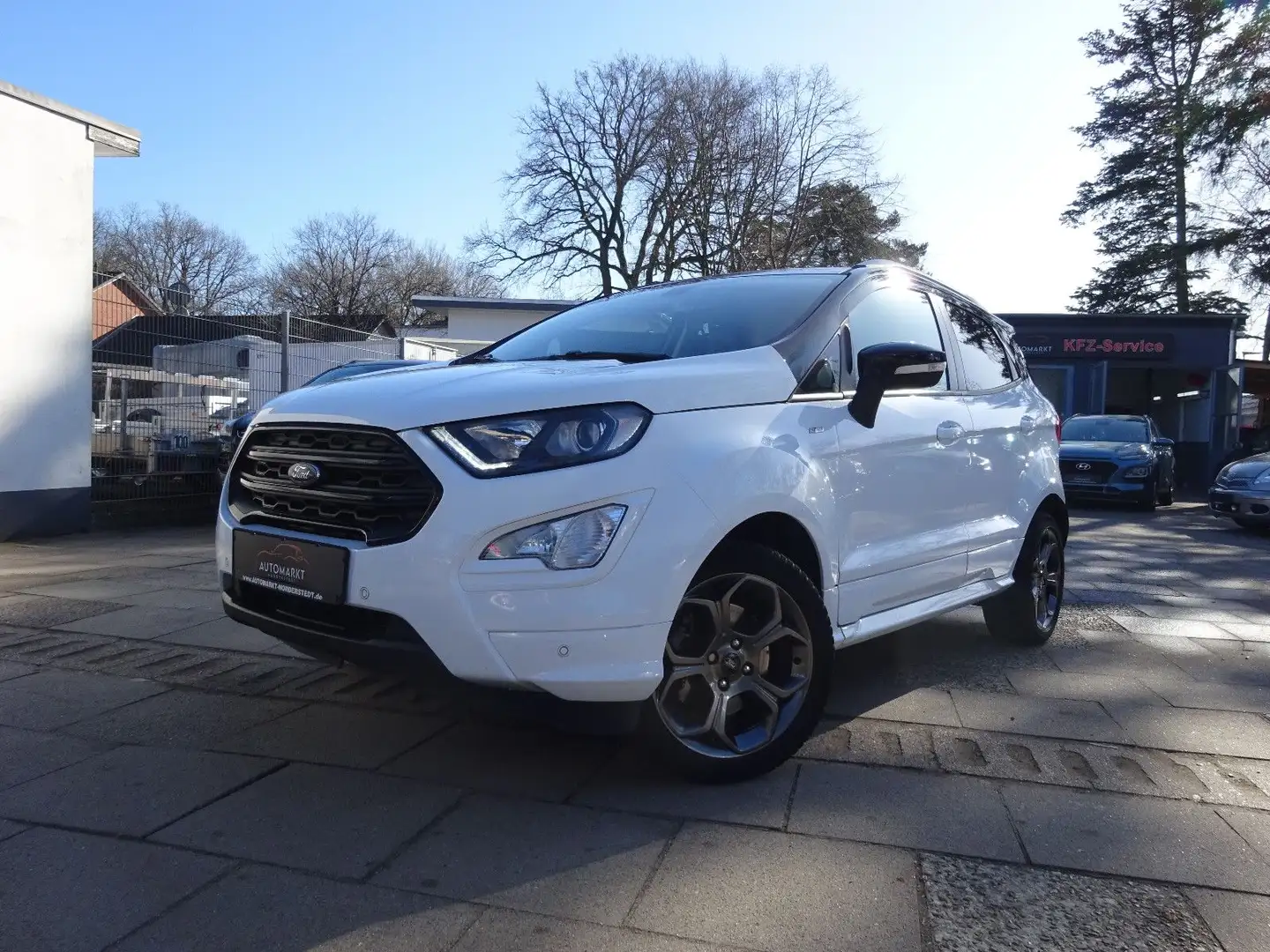 Ford EcoSport ST-Line / Navi / RWK / SHZ / Klimaauto Weiß - 1