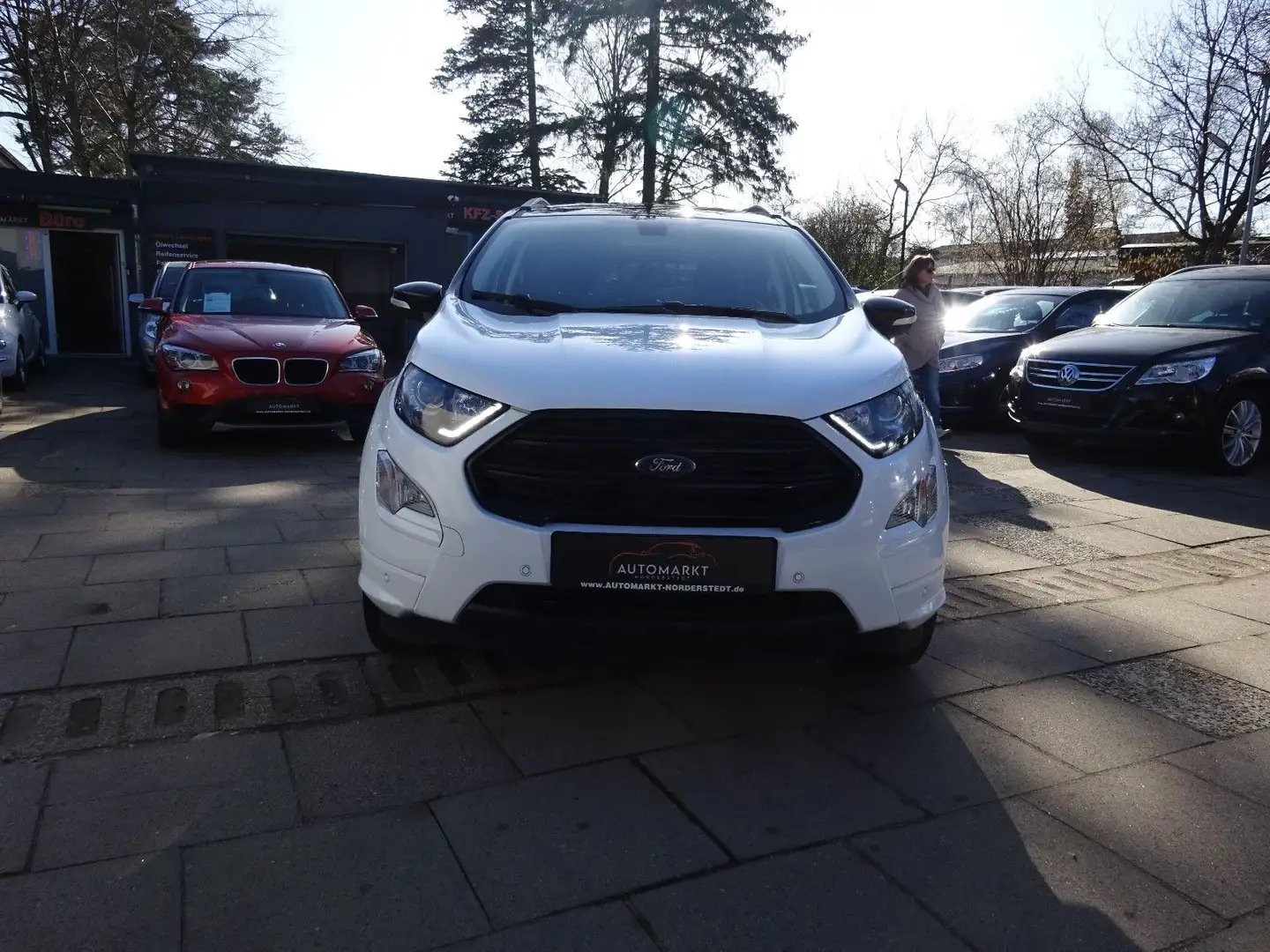 Ford EcoSport ST-Line / Navi / RWK / SHZ / Klimaauto Weiß - 2