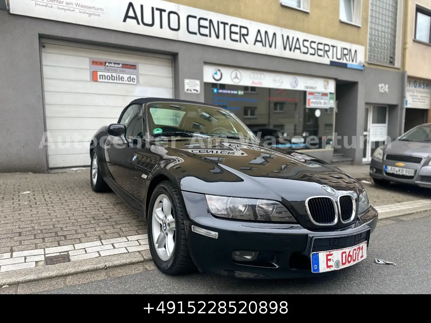 BMW Z3 Roadster 1.9i Leder|Klima|SHZ|Elk Verdeck Schwarz - 1
