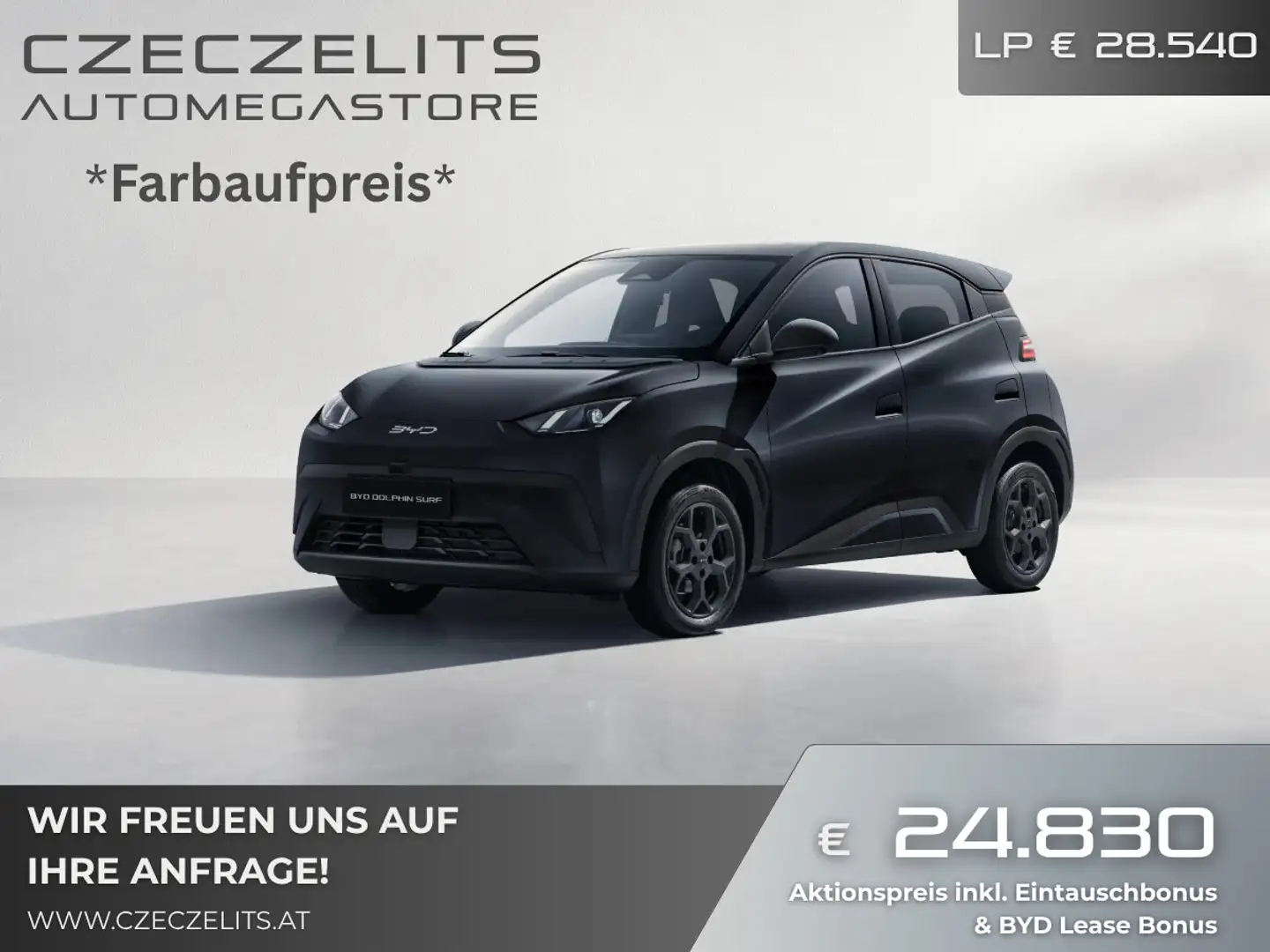 BYD Dolphin Surf 43,2kWh MY26 Comfort Österreich Paket *ALLE FAR... Grün - 2