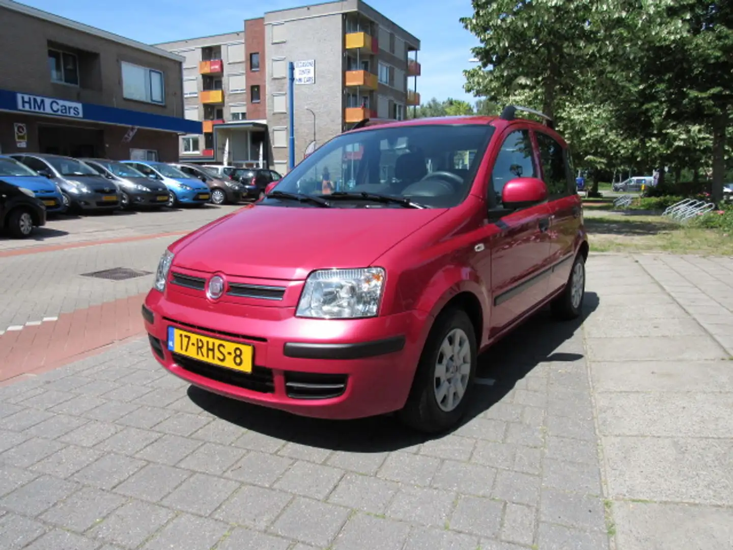 Fiat Panda 1.2 69pk Airco 61.944 KM NAP Rouge - 1