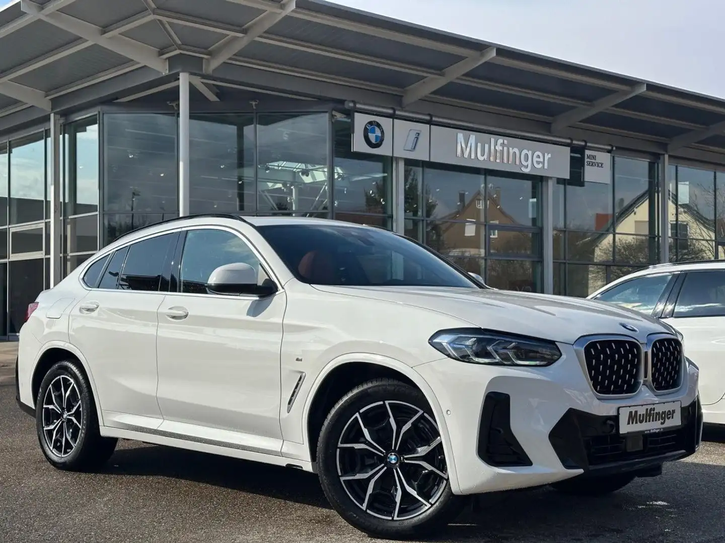 BMW X4 x20d M Sport Laser HUD ACC Standh.PanoD.AHK PDC Weiß - 2