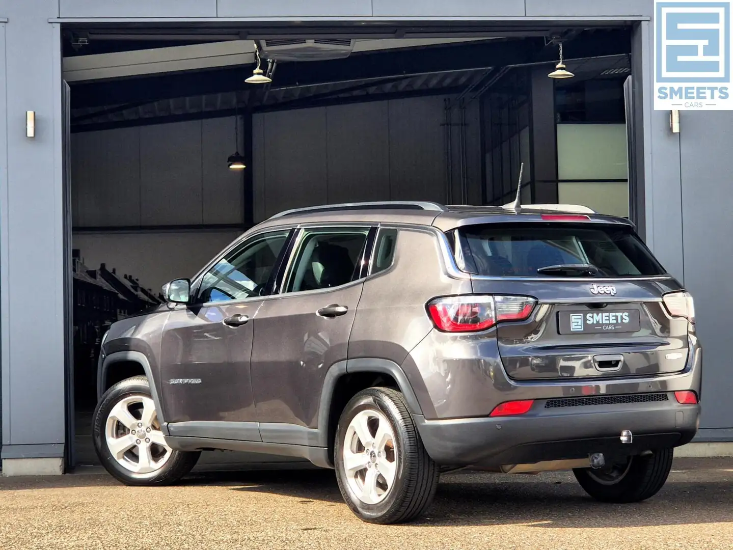 Jeep Compass 1.4 MultiAir Longitude 1e Eig! |Nav|Cam|H.Leer Gris - 2