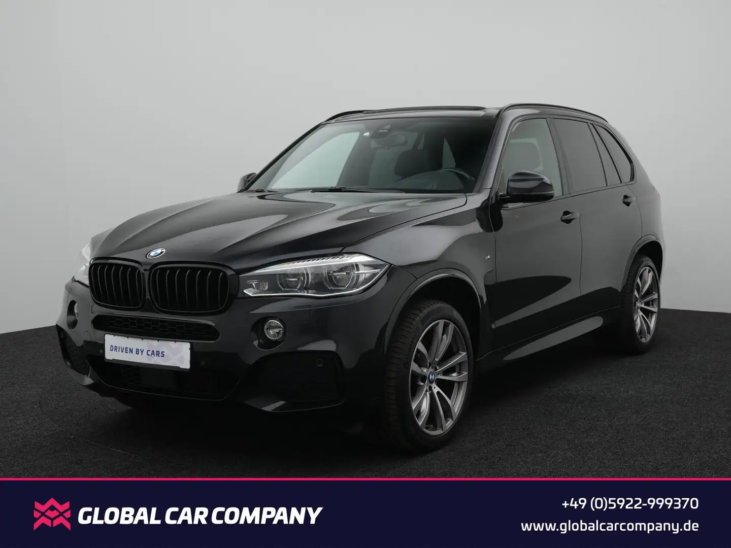 BMW X5 xDrive 40d M-Sport,HUD,ACC,PANO,AHK,7P,MEMORY Zwart - 1