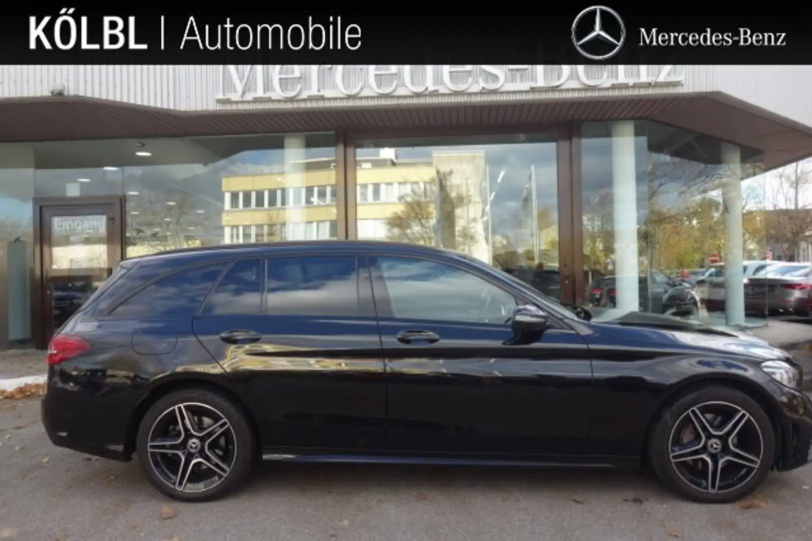 Mercedes-Benz C 200 C 200 4M AMG MULTIB DISTR 360 AHK NIGHT SPUR TOT Schwarz - 1