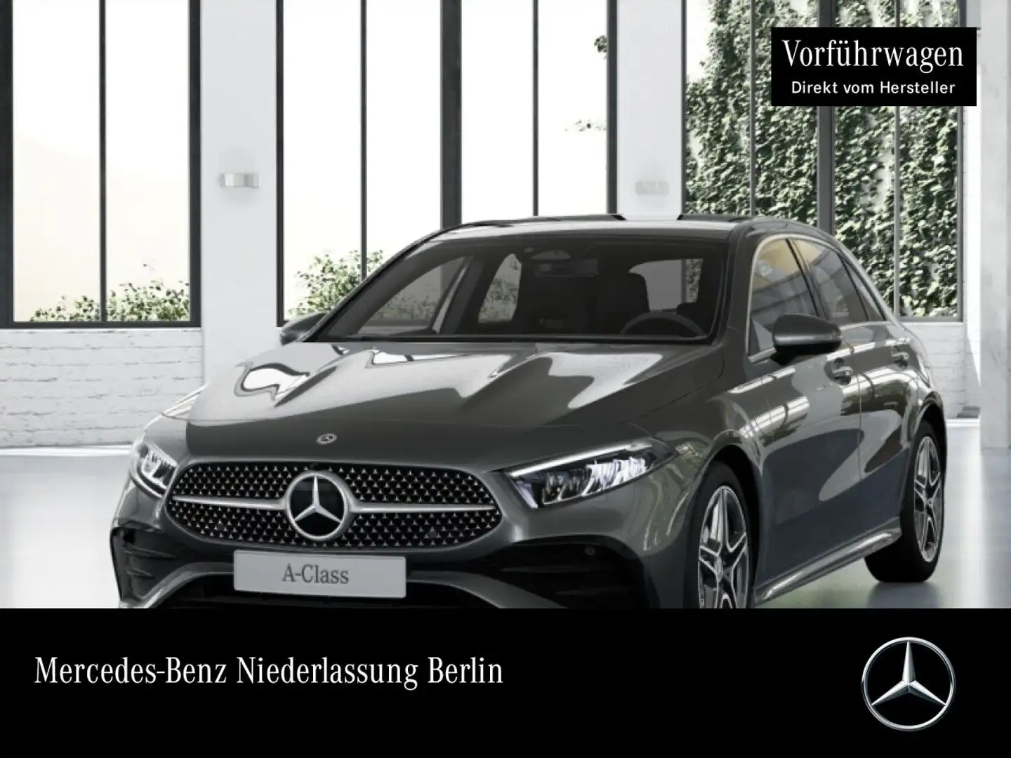 Mercedes-Benz A 200 AMG+PANO+LED+KAMERA+TOTW+KEYLESS+7G Grau - 1