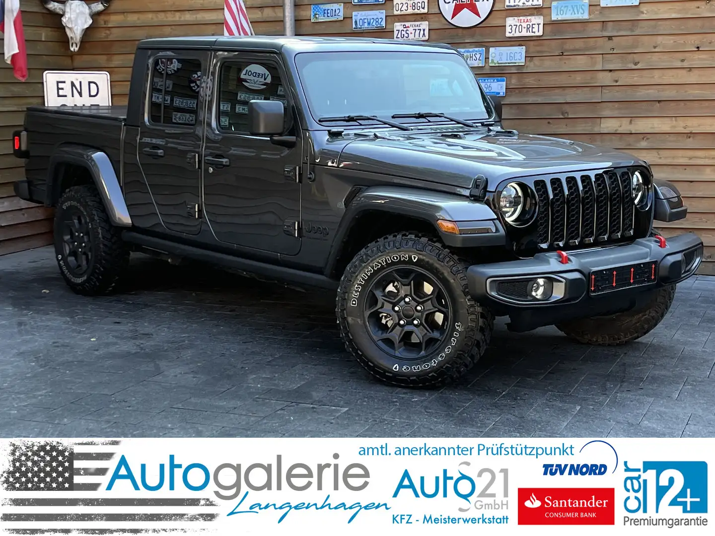Jeep Gladiator 3,6l WILLYS 4x4 CarPlay AHK ALPINE Grau - 1