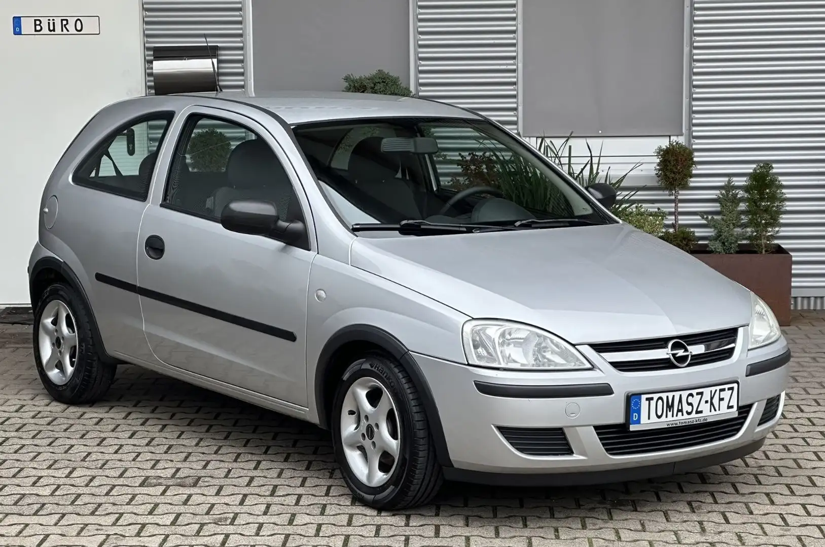 Opel Corsa C 1.0 Twinport Eco*Kette NEU*Tüv 10.2027 Silber - 1