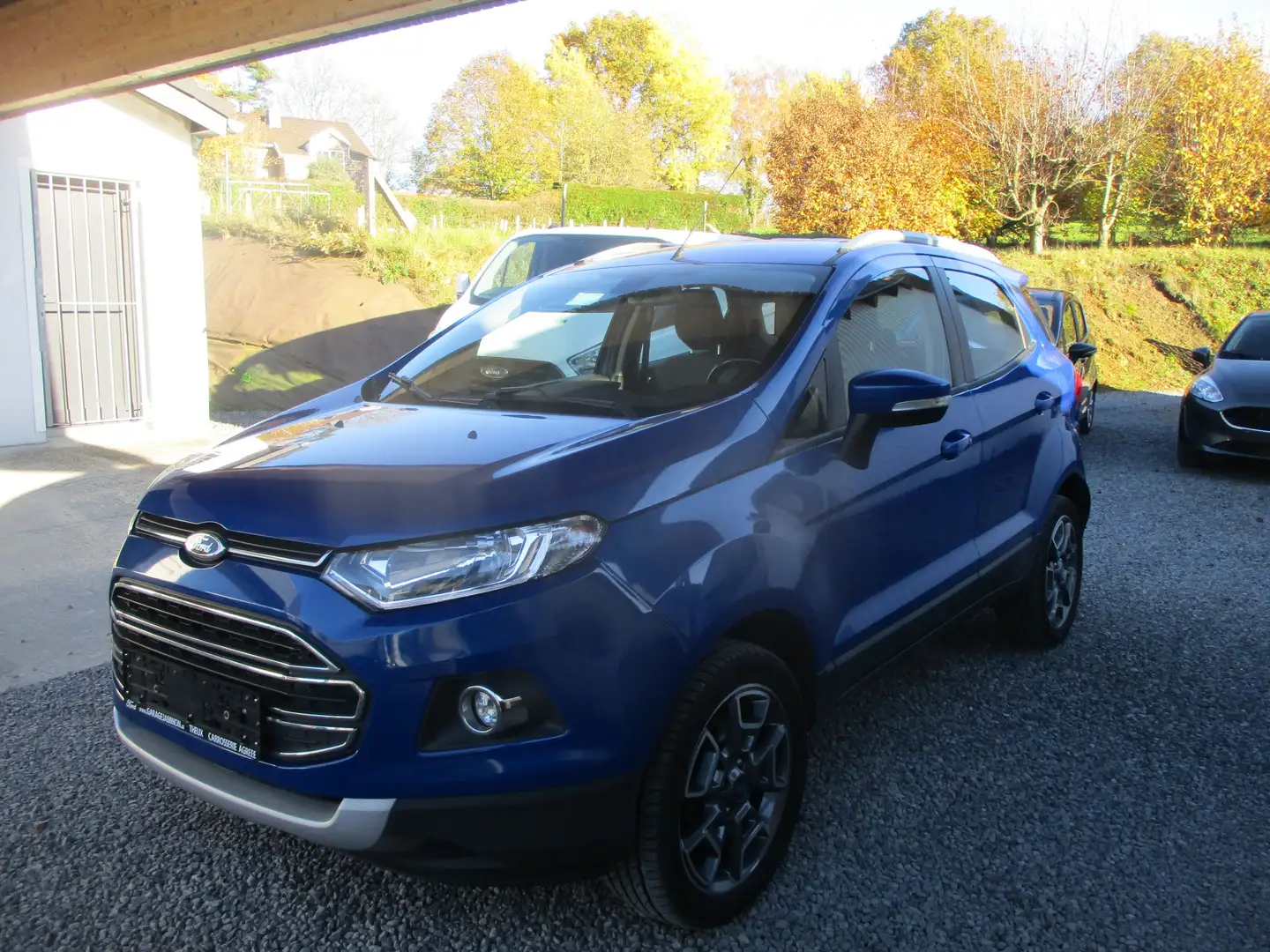 Ford EcoSport Ecosport 1.0 EcoBoost 4x2 Titanium Blauw - 1