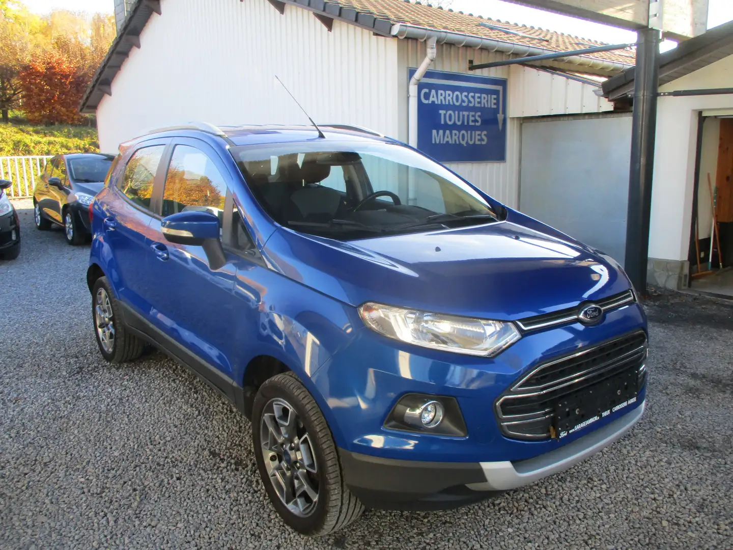 Ford EcoSport Ecosport 1.0 EcoBoost 4x2 Titanium Blauw - 2