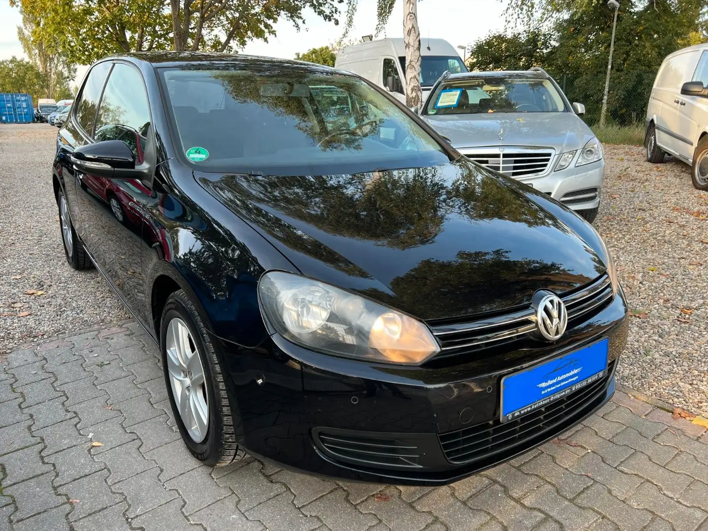Volkswagen Golf VI Comfortline*2.HD*Klima*PDC*TÜV NEU Schwarz - 2